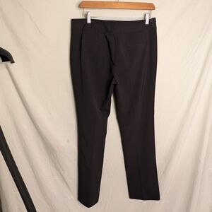 Vince Camuto Black Tailored Ankle Pants | Size 6 | Stretch Workwear Slacks